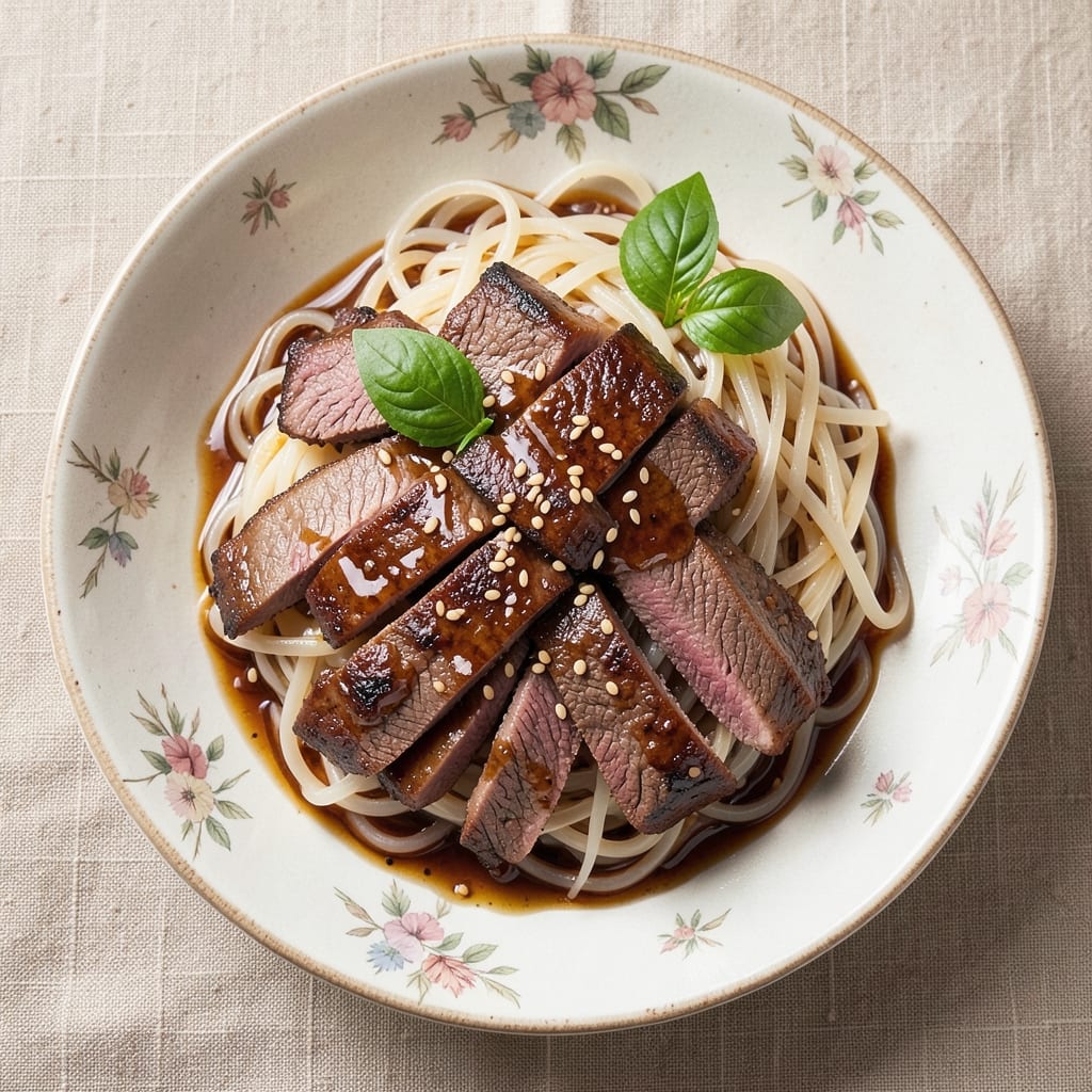 Beef and Glass Noodles Recipe: Wok-Hei Crispy Beef with Silky Slurp