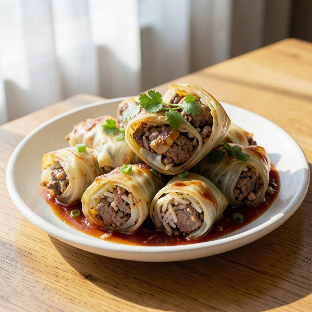 Beef and Rice Cabbage Rolls Recipe: Flavor-Packed Dumplings With Tender Meat and Herbed Rice