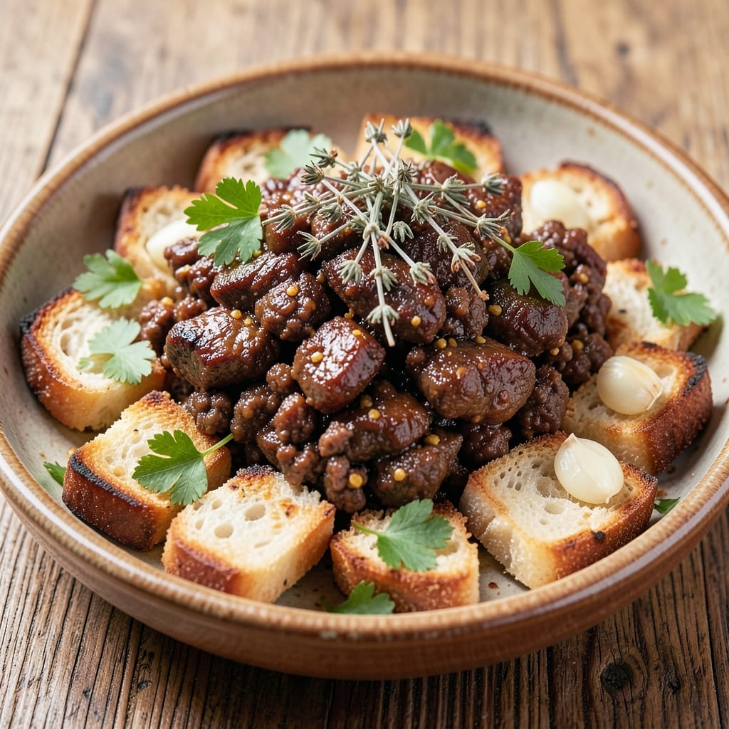 Beef and Bread Recipe: Crispy Stuffing Bites with Juicy Beef Filling