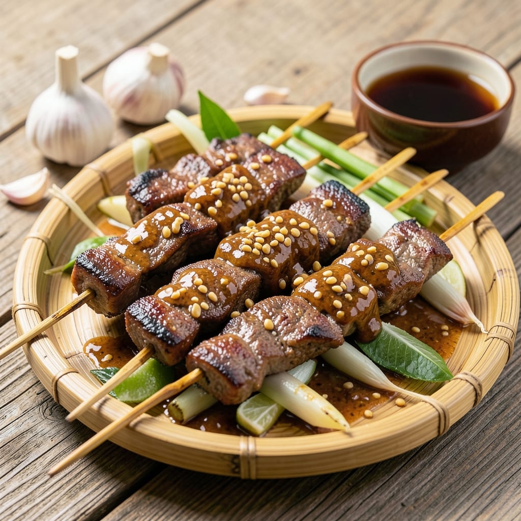 Authentic Thai Beef Satay Recipe: Smoky Grilled Skewers With Peanut Sauce Magic
