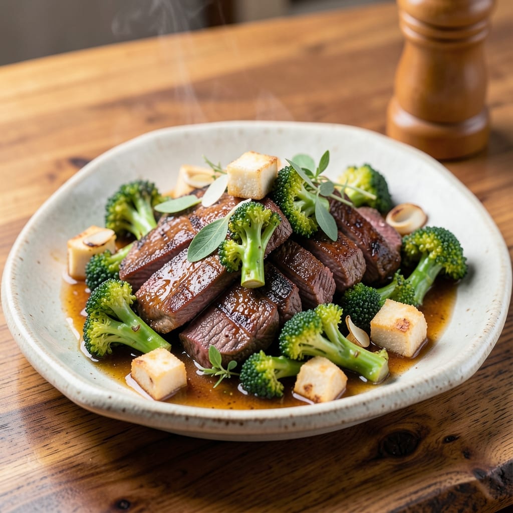 Beef and Broccoli Recipe Made With Lau: Wok-Heated Crispy Beef and Silky Broccoli