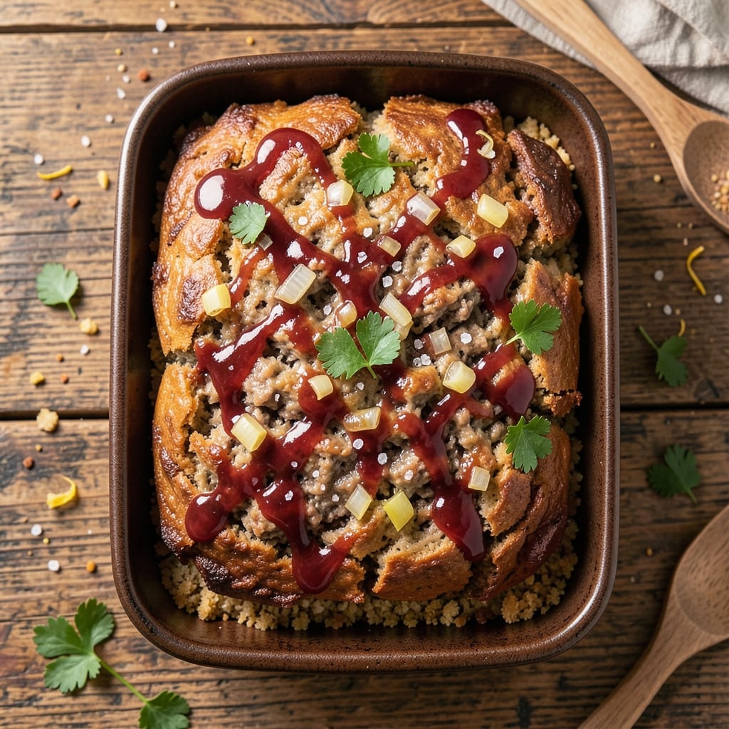 Beef and Chicken Meatloaf Recipe: Two-Protein Twist With Crispy Top