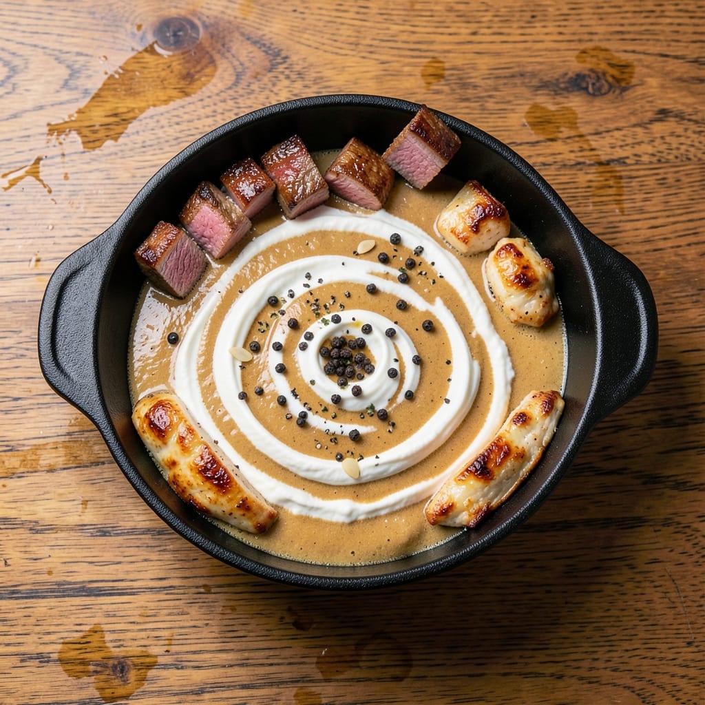 Beef and Chicken Fondue Recipe: Warm Cheese Pool With Crispy Bread Dippers