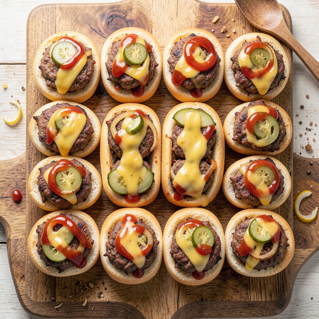 Beef and Cheese Sliders Recipe: Mini Burgers With Crispy Buns and Gooey Melts