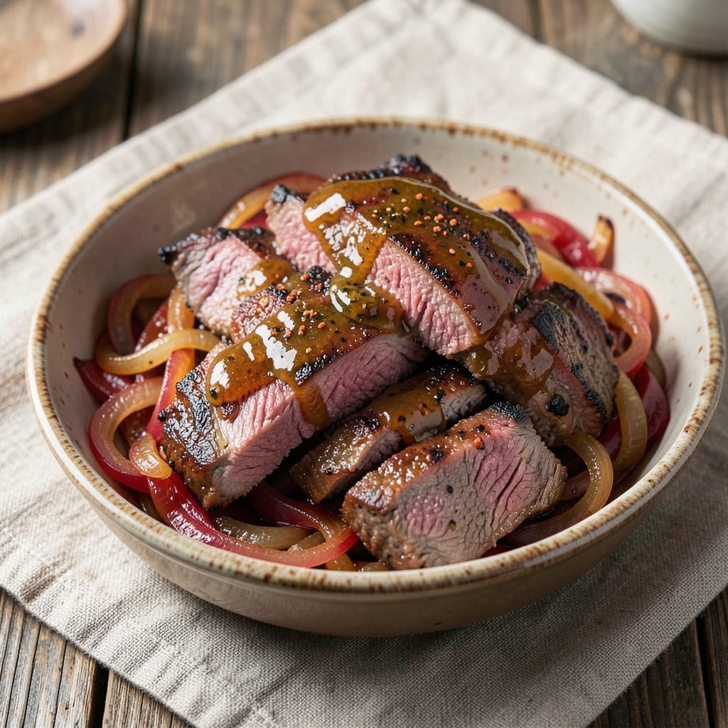 Beef and Onion Slow Cooker Recipe: Meltingly Tender Onions and Rich Beef in One Pot
