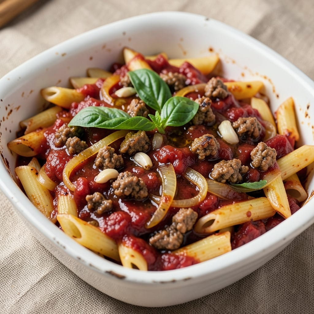 Beef Baked Pasta Recipe: Cheesy Crust and Fork-Tender Meat