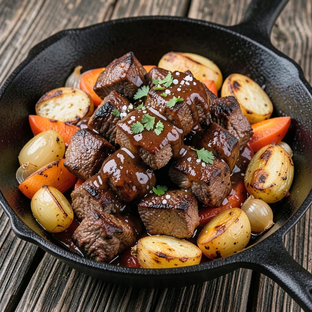 BBQ Beef Cubes Army Recipe: Slow-Braised Smokiness With Caramelized Edges