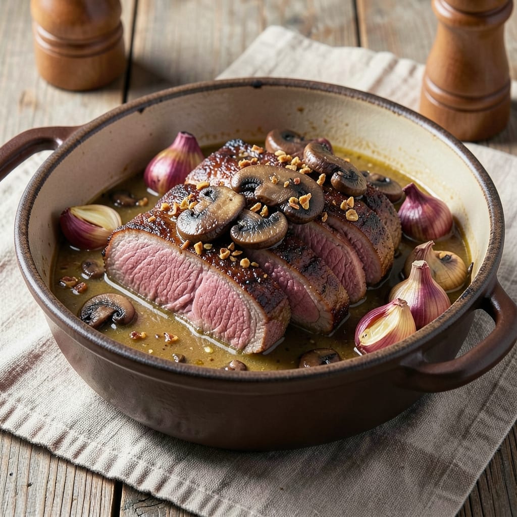 Beef and Mushroom Slow Cooker Recipe: Deep Umami Fusion in Minutes