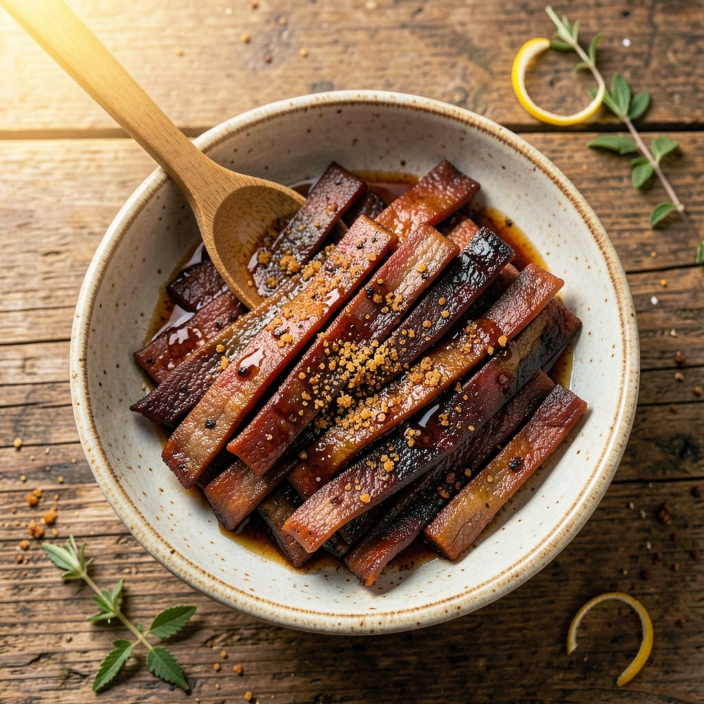 BBQ Ground Beef Jerky Recipe: Smoke-Infused Chewiness in 4 Hours