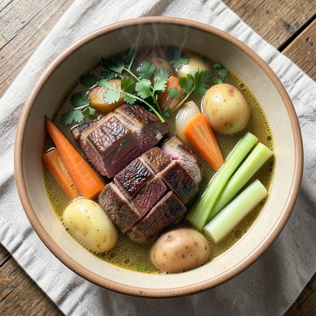 Basic Vegetable Beef Soup Recipe: Hearty One-Pot Warmth in 30 Minutes