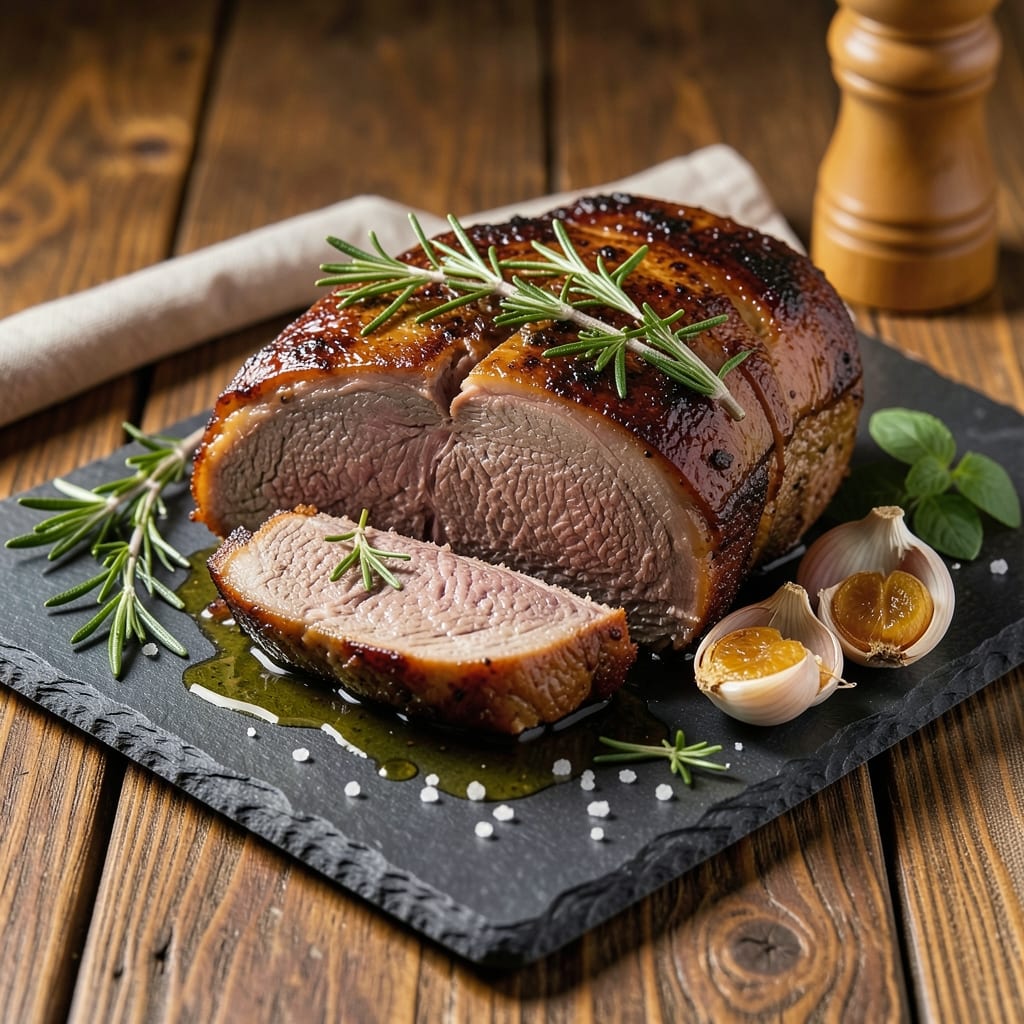 Baked Beef Oven Recipe: Juicy Center With Crispy Herb Crust