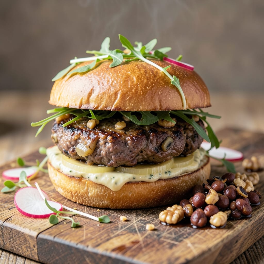 Beef and Lentil Burgers Recipe: Hearty Plant-Powered Patties With Umami Depth