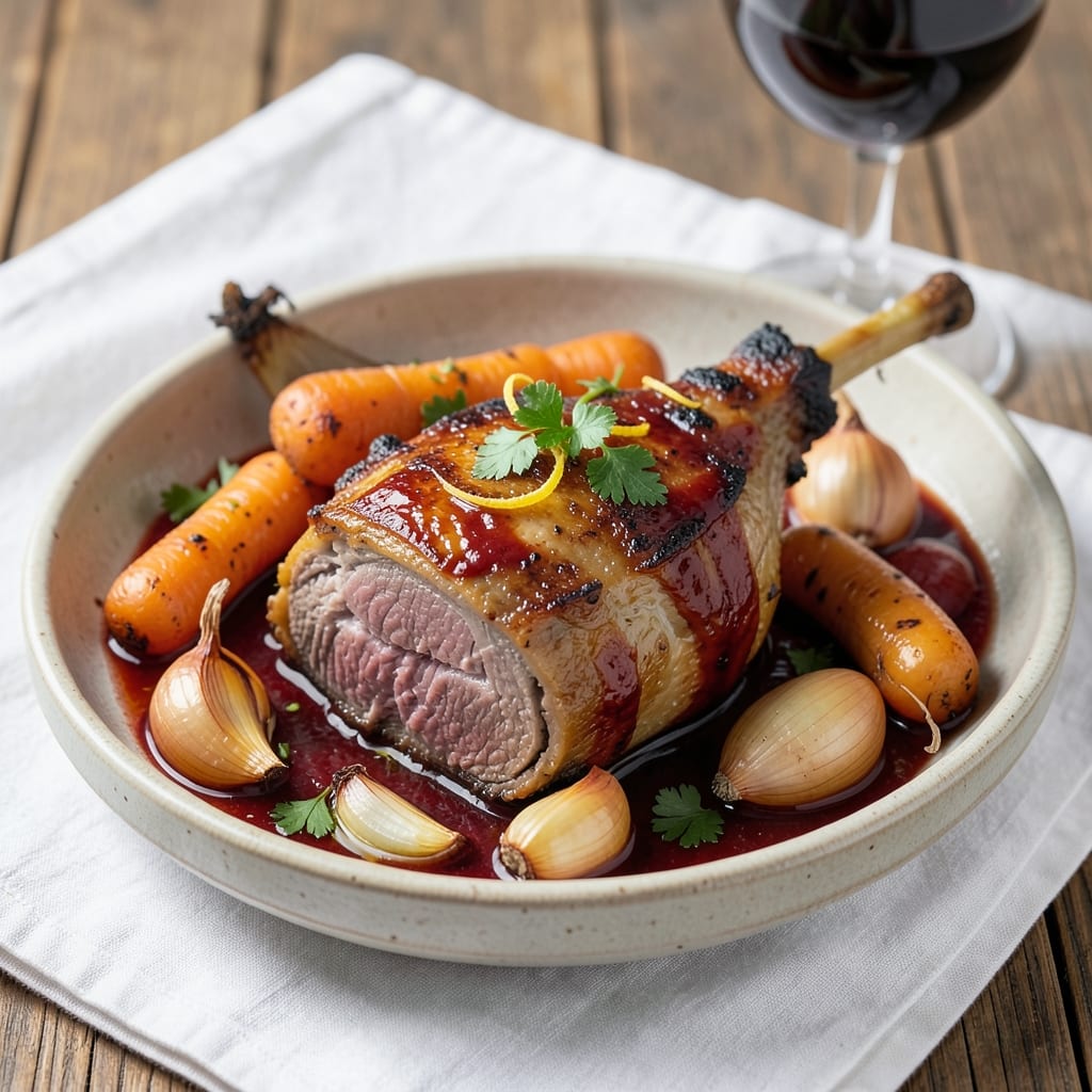 Baked Beef Shank Recipe: Slow-Braised Crispy Edges and Deep Flavor
