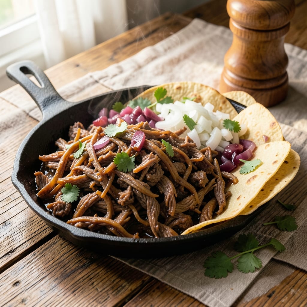 Authentic Shredded Beef Tacos Recipe: Smoky Cumin-Kissed Meat That Shreds Easily