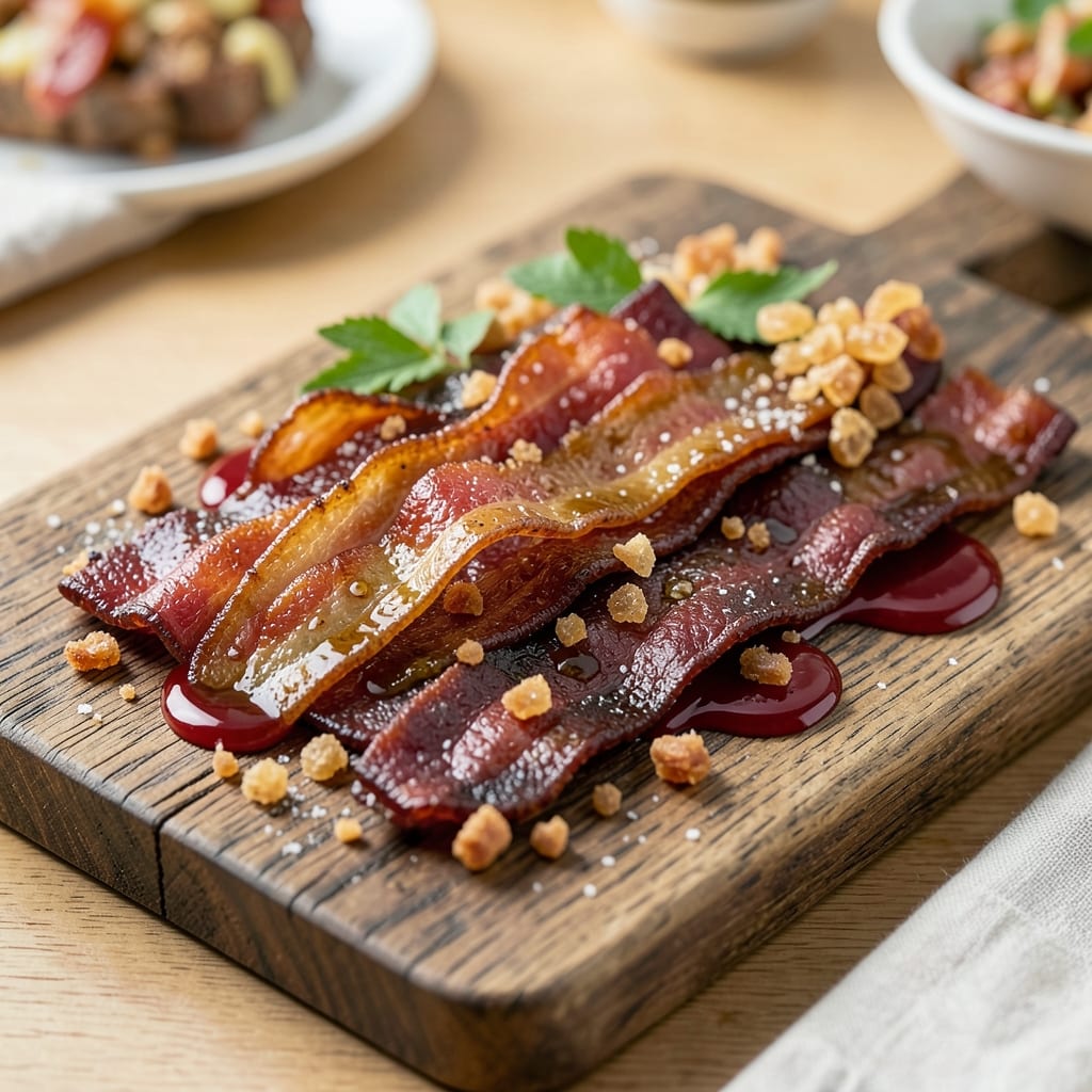 Bacon-Flavored Beef Jerky Recipe: Smoky-Sweet Crunch in 3 Hours