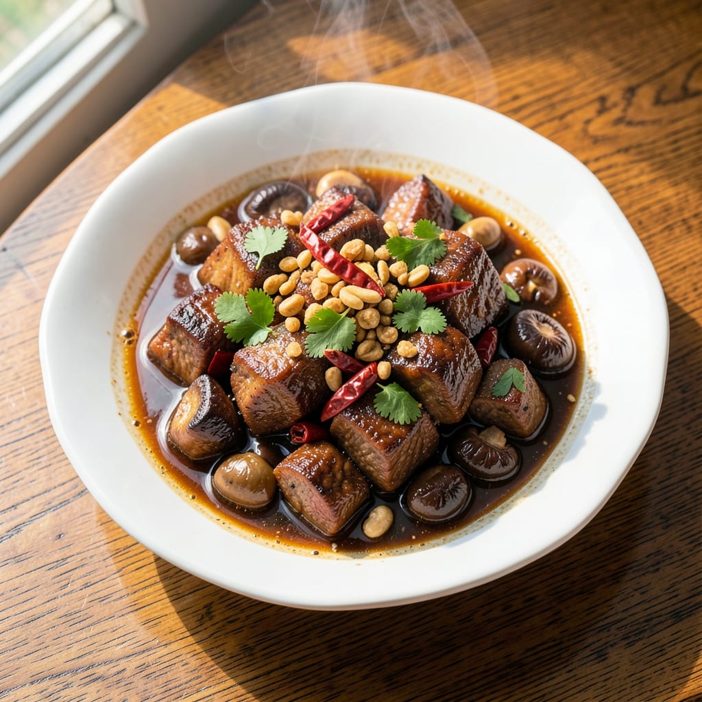 Authentic Kung Pao Beef Recipe: Wok-Hei Crispy Beef with Toasted Peanuts