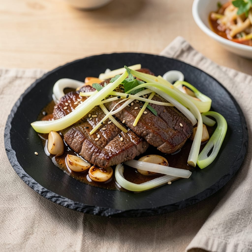 Beef and Leek Stir Fry Recipe: Wok-Hei Crispy Beef with Silky Leeks