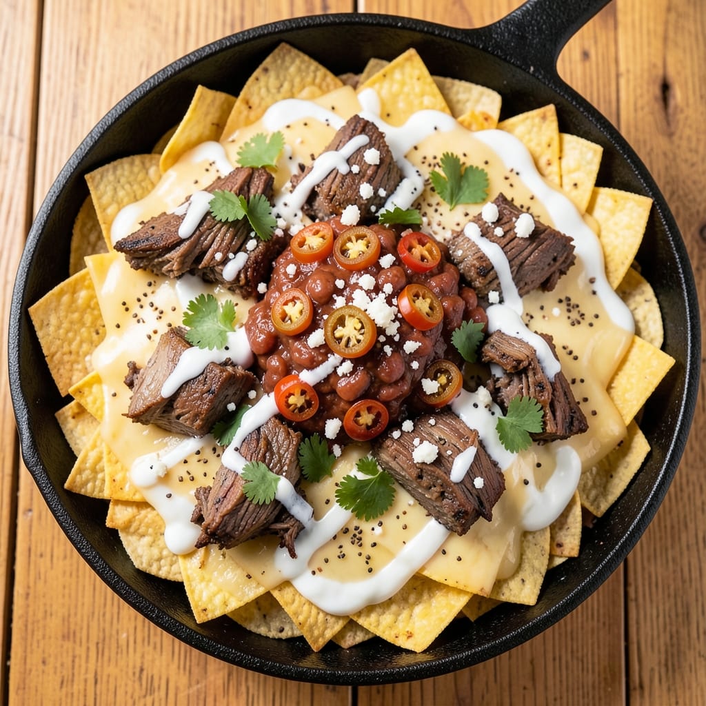 Authentic Mexican Beef Nachos Recipe: Crispy Tortilla Bites Loaded With Spiced Beef