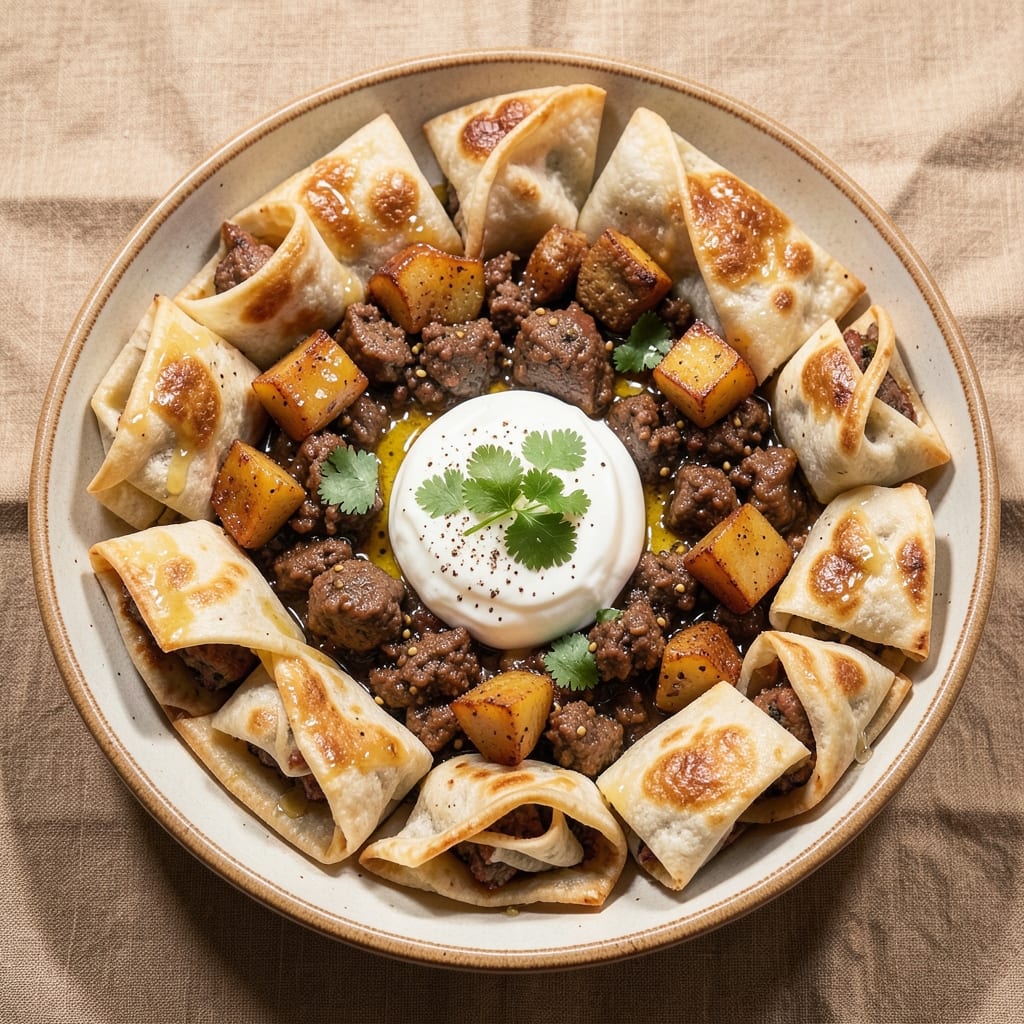Beef and Potato Roti Recipe: Spiced Flatbread Wraps With Hearty Filling