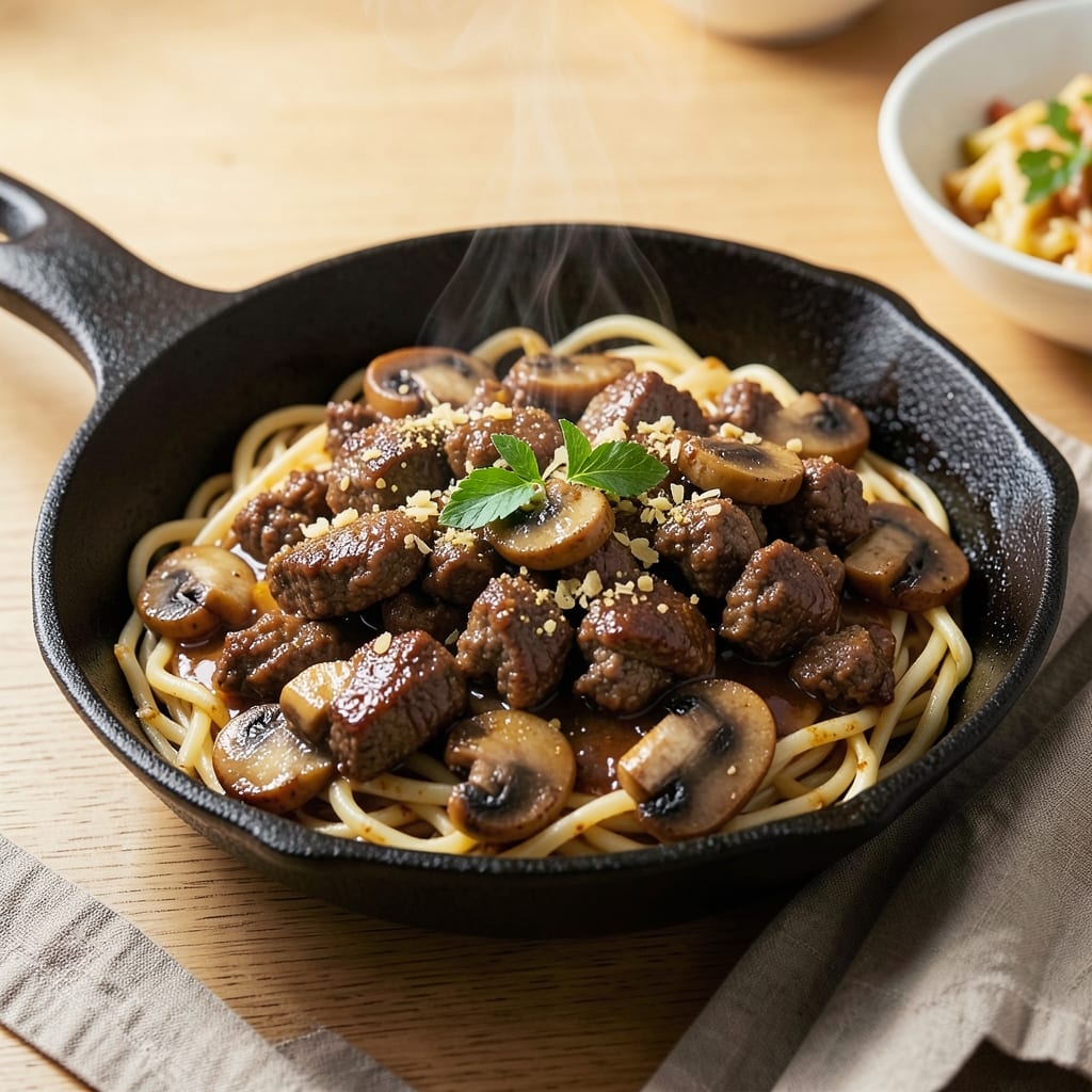 Backpacking Beef Stroganoff Recipe: One-Pot Mushroom Magic for Campfire Dinners