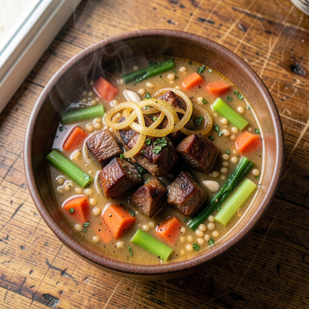 Beef Barley Soup Recipe Alton Brown: Slow-Simmered Depth With Chewy Barley