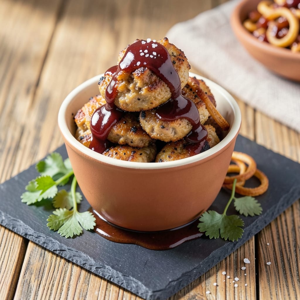 BBQ Beef Cups Recipe: Smoky-Spiced Meatballs in Flaky Pastry Bites