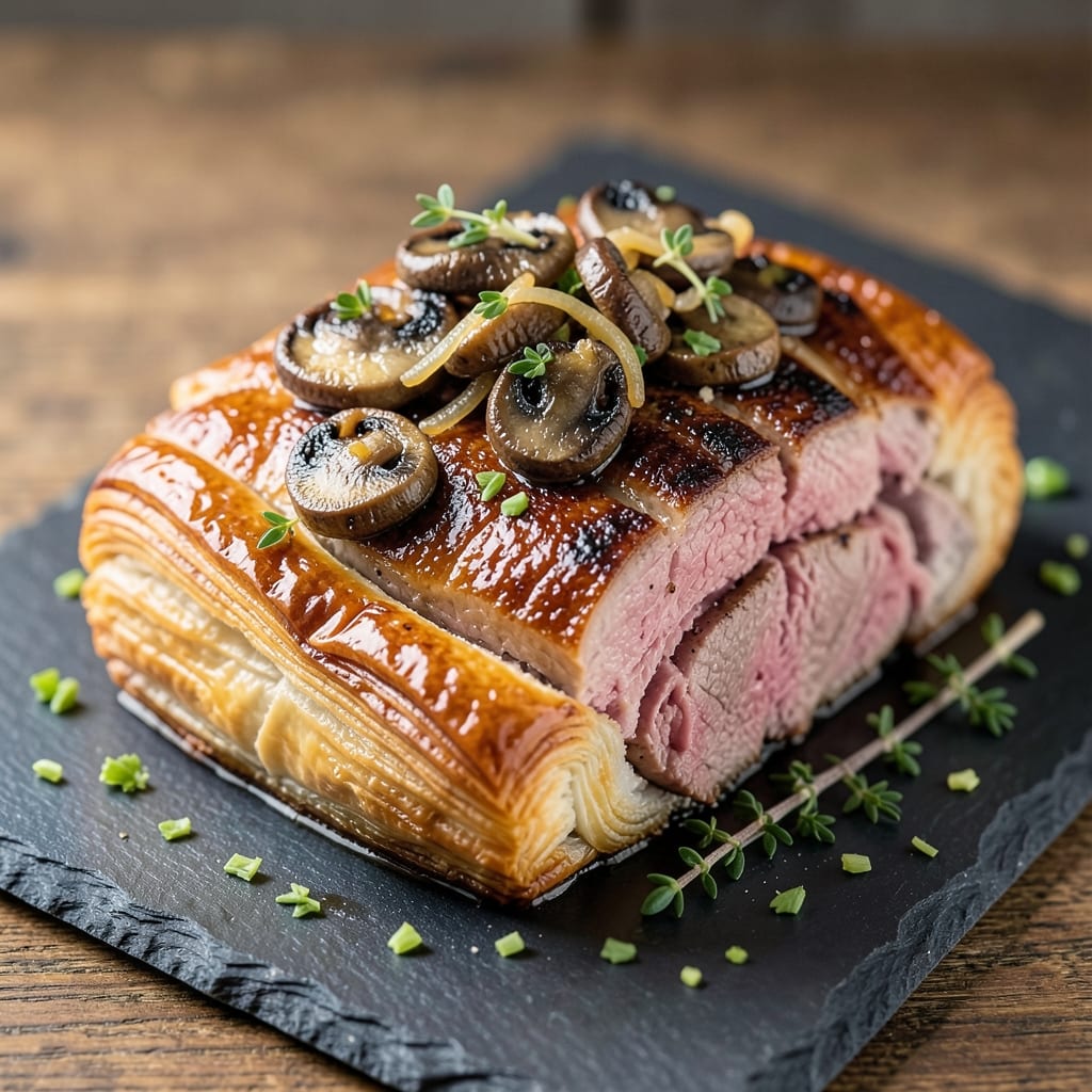 Barefoot Contessa's Beef Wellington Recipe: Flaky Pastry Wrapped in Mushroom Magic