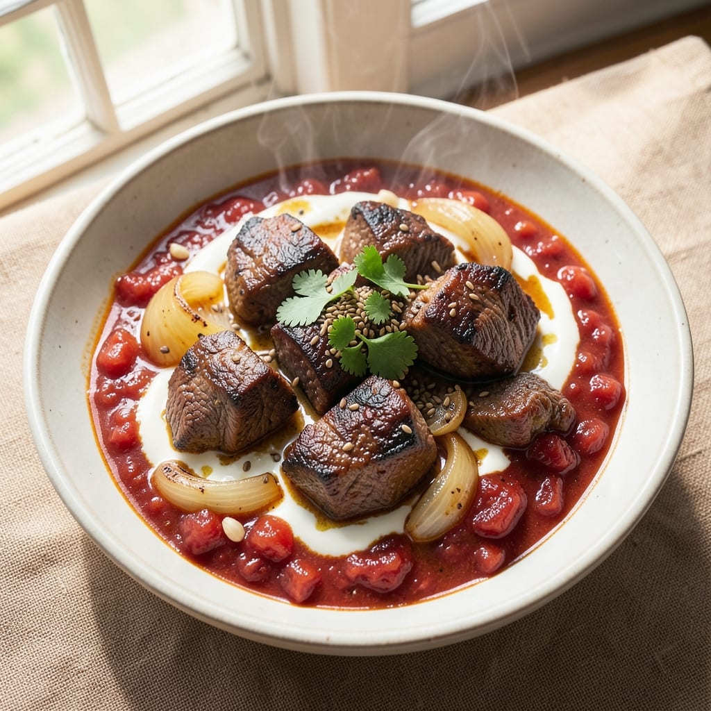Beef and Tomato Curry Recipe: Spiced Coconut Depth in One Pot