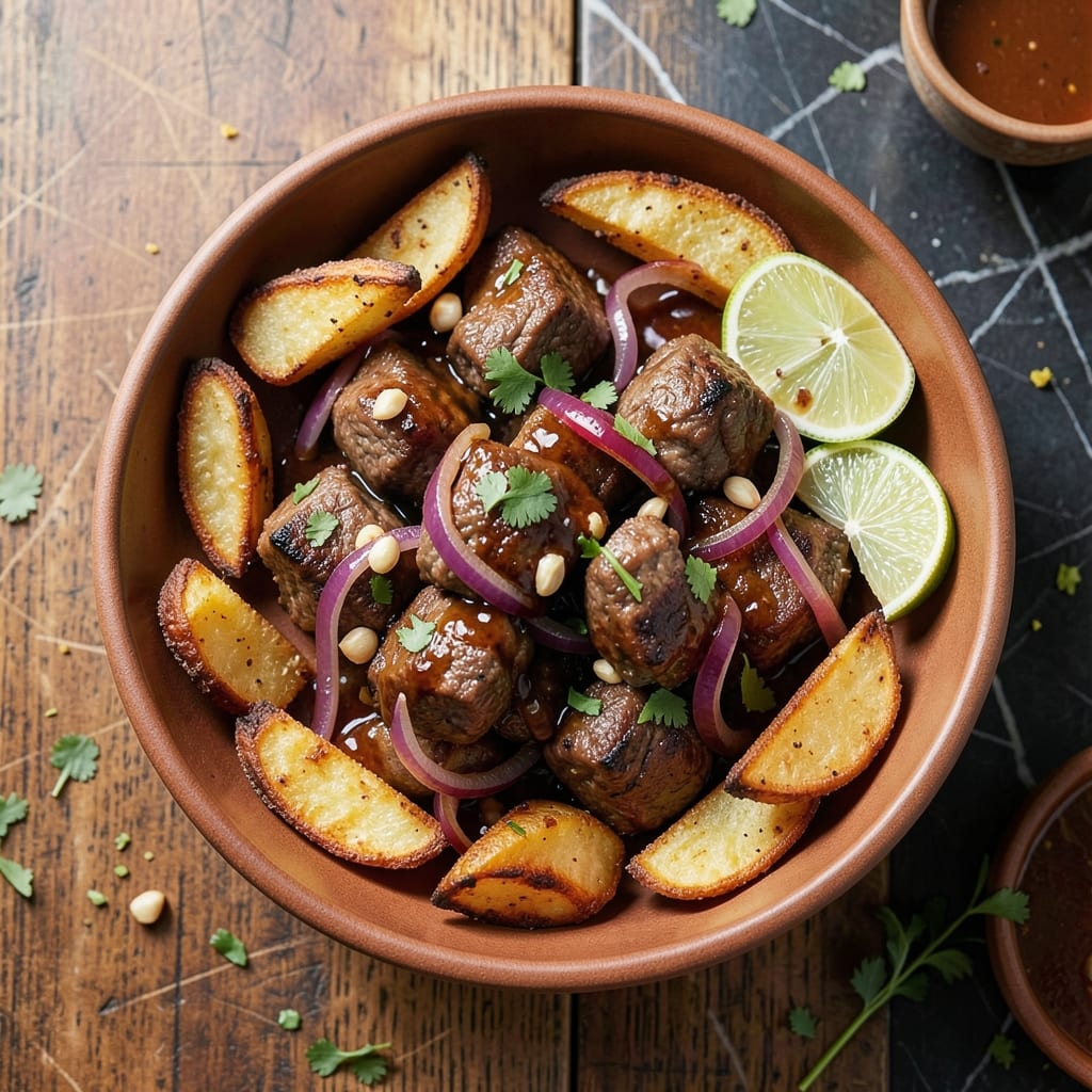 Beef and Potato Tacos Recipe: Crispy Tortillas Loaded With Smoky Beef