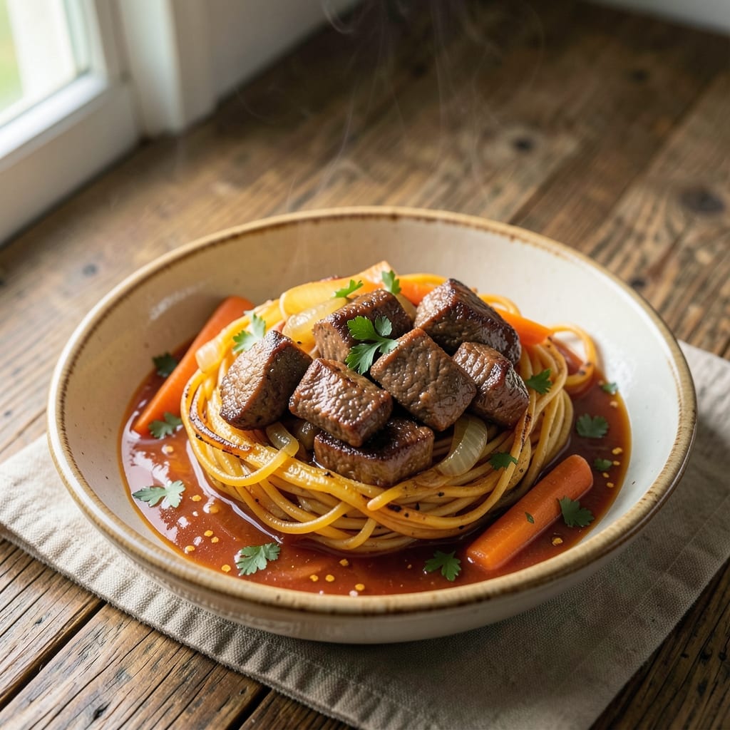 Beef and Spaghetti Squash Recipe: Hearty One-Pot Protein-Packed Dinner