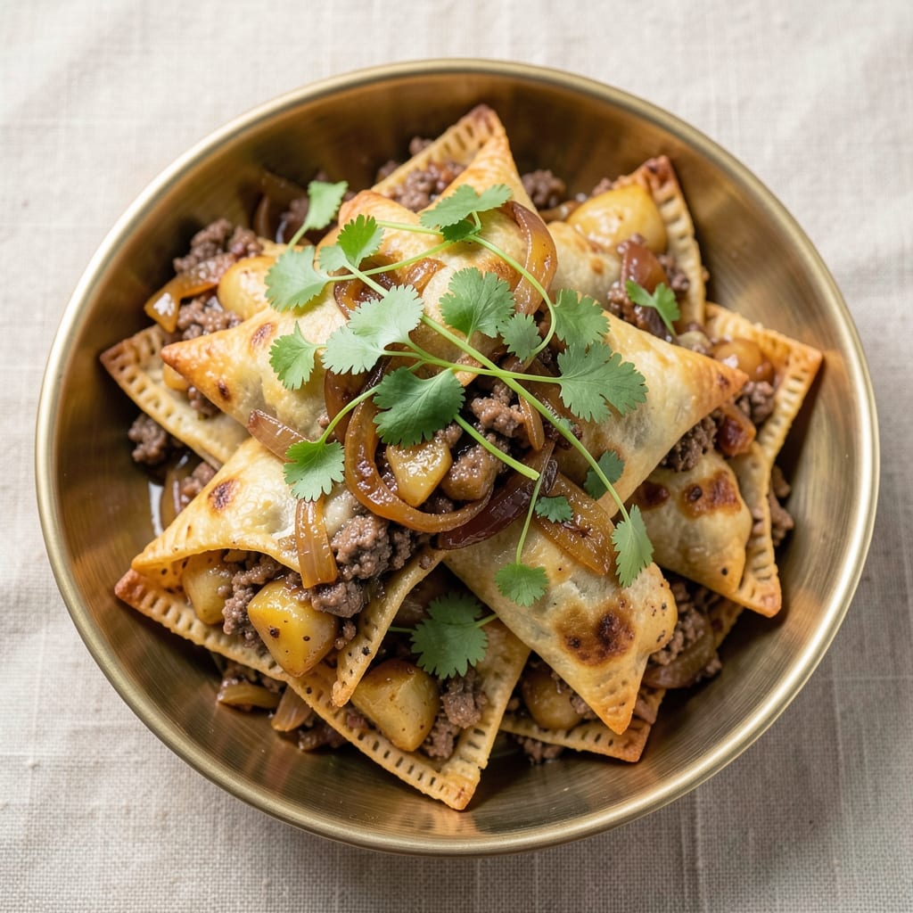 Beef And Potato Samosa Recipe: Crispy Layers and Spiced Filling Magic