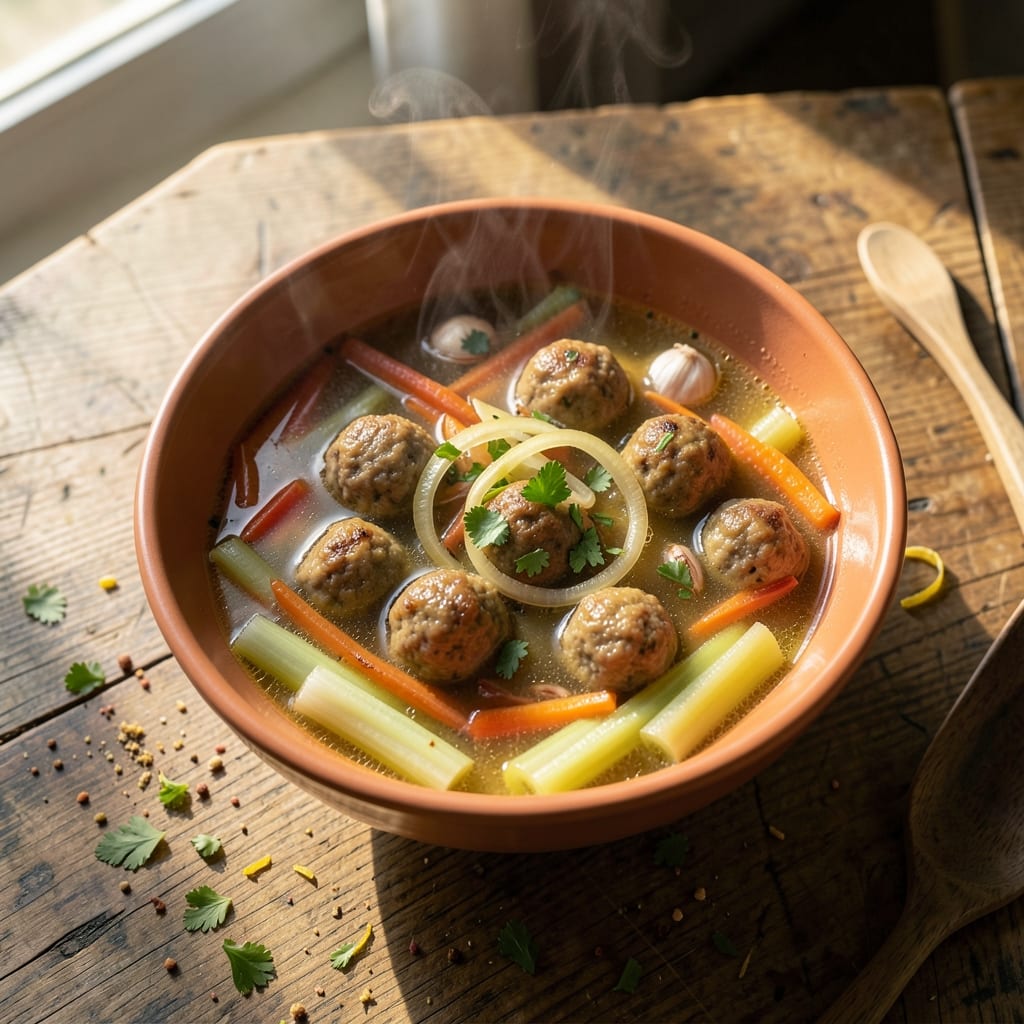 Beef Ball Soup Recipe: Umami-Packed Broth With Meatball Magic