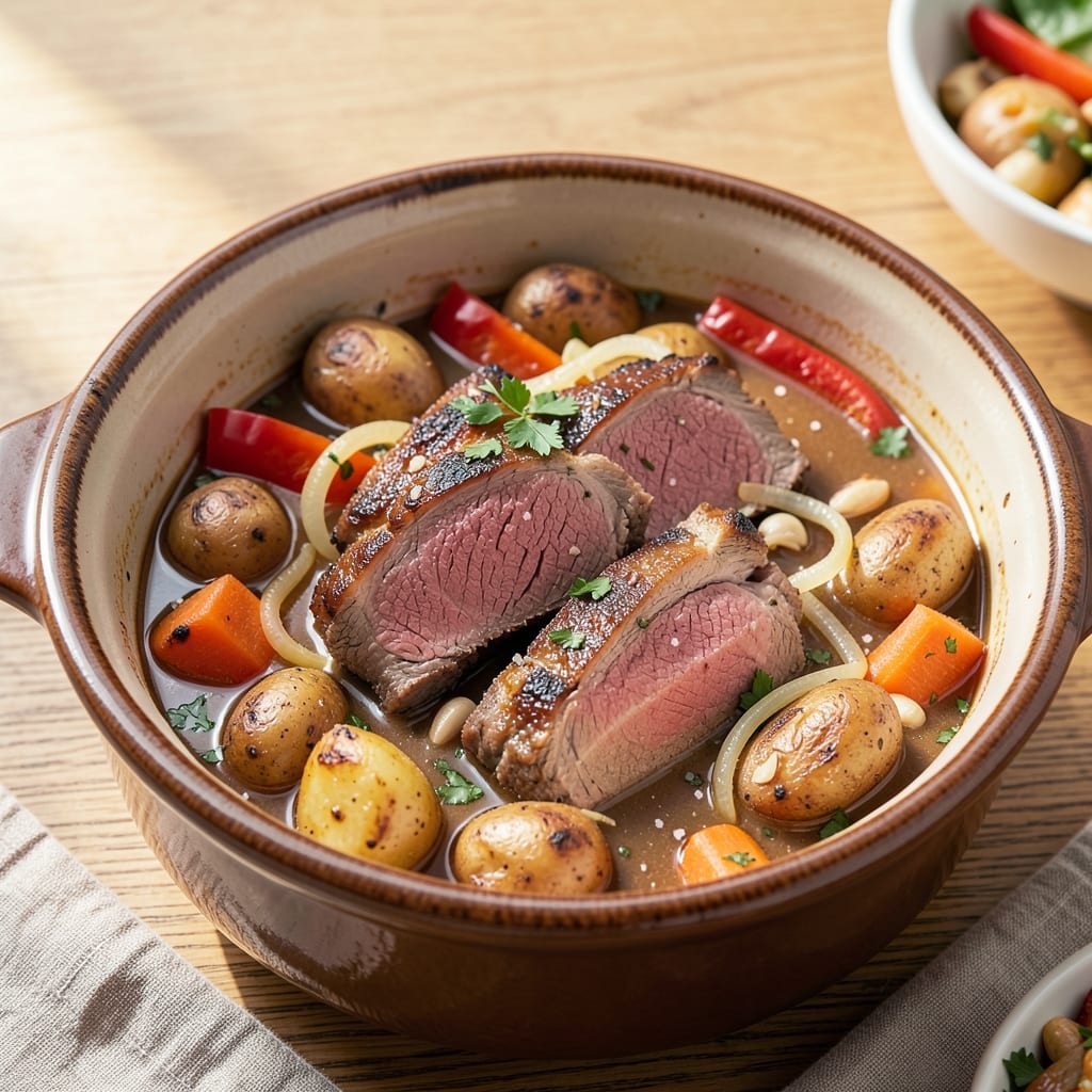 Beef and Veggie Slow Cooker Recipe: Hands-Off Heartiness in One Pot