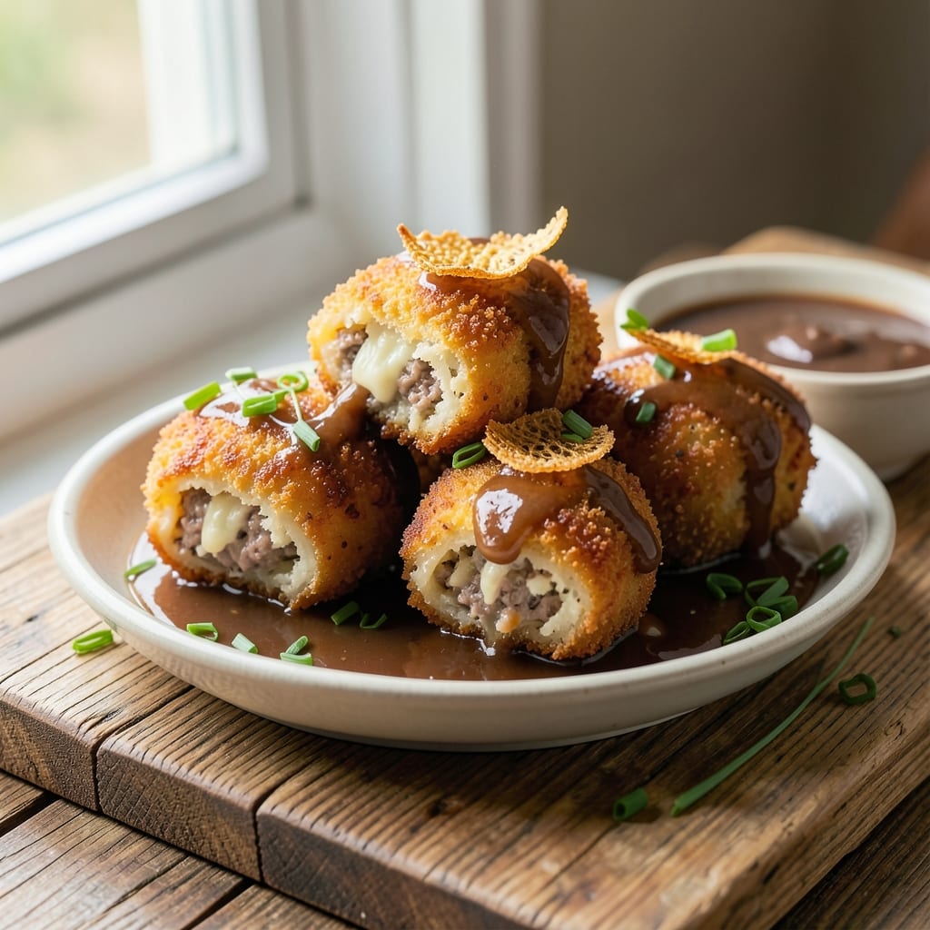 Beef and Potato Croquettes Recipe: Crispy Bites With Creamy Centers