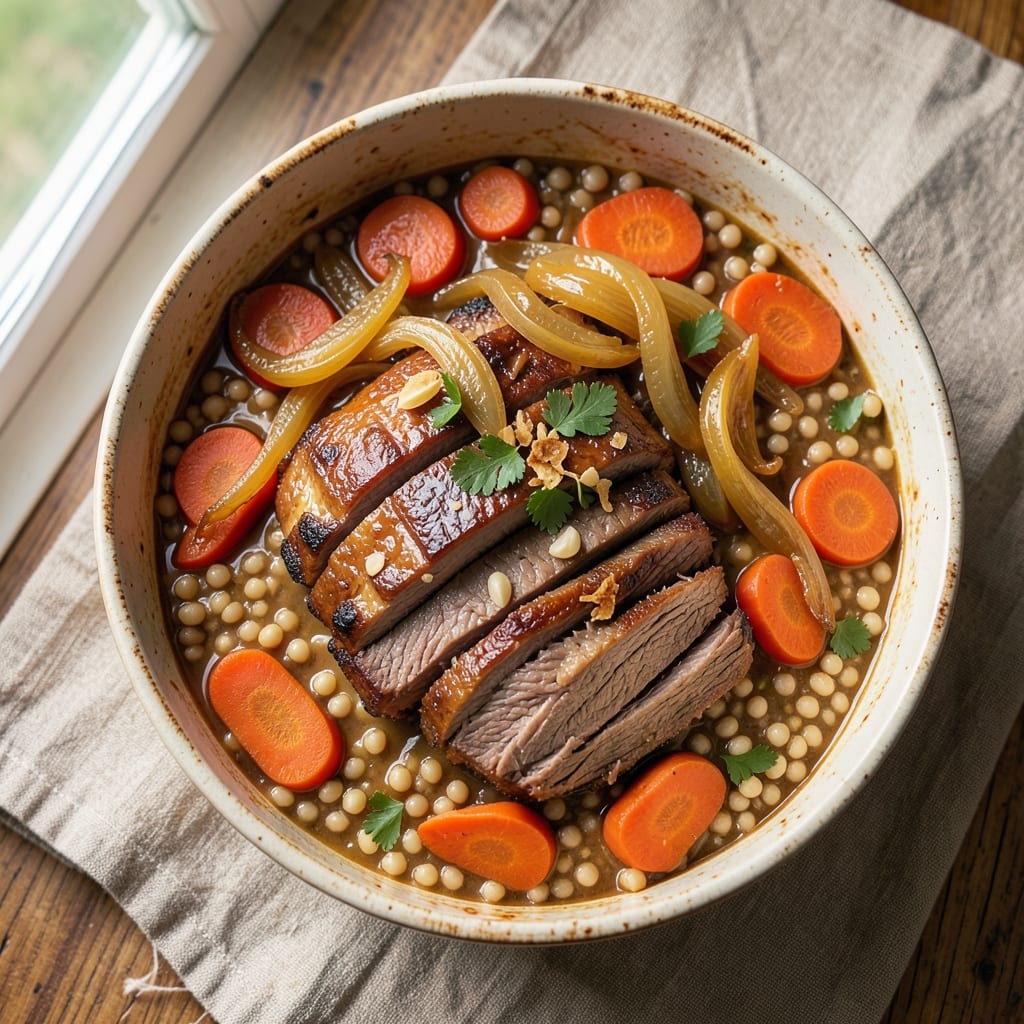 Beef and Barley Casserole Recipe: Savory Depth From Slow-Cooked Grains